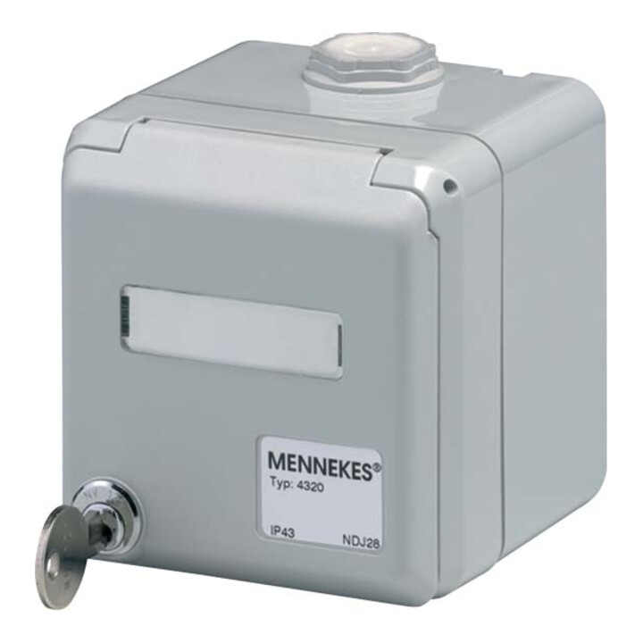 Mennekes Boîtier de données Cepex lgr pour 2 modules 4375G