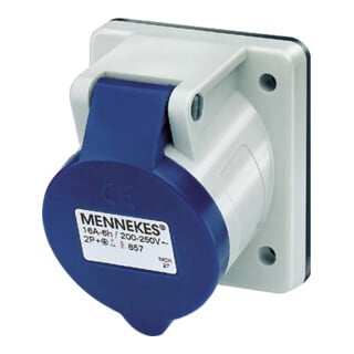 Mennekes Boîtier de montage 16A, 3p, 6h, 230V, IP44 857