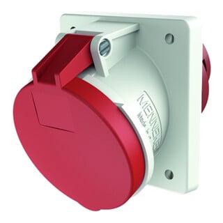 Mennekes Boîtier de montage TA 63A, 5p, 6h, 400V, IP44 1155A