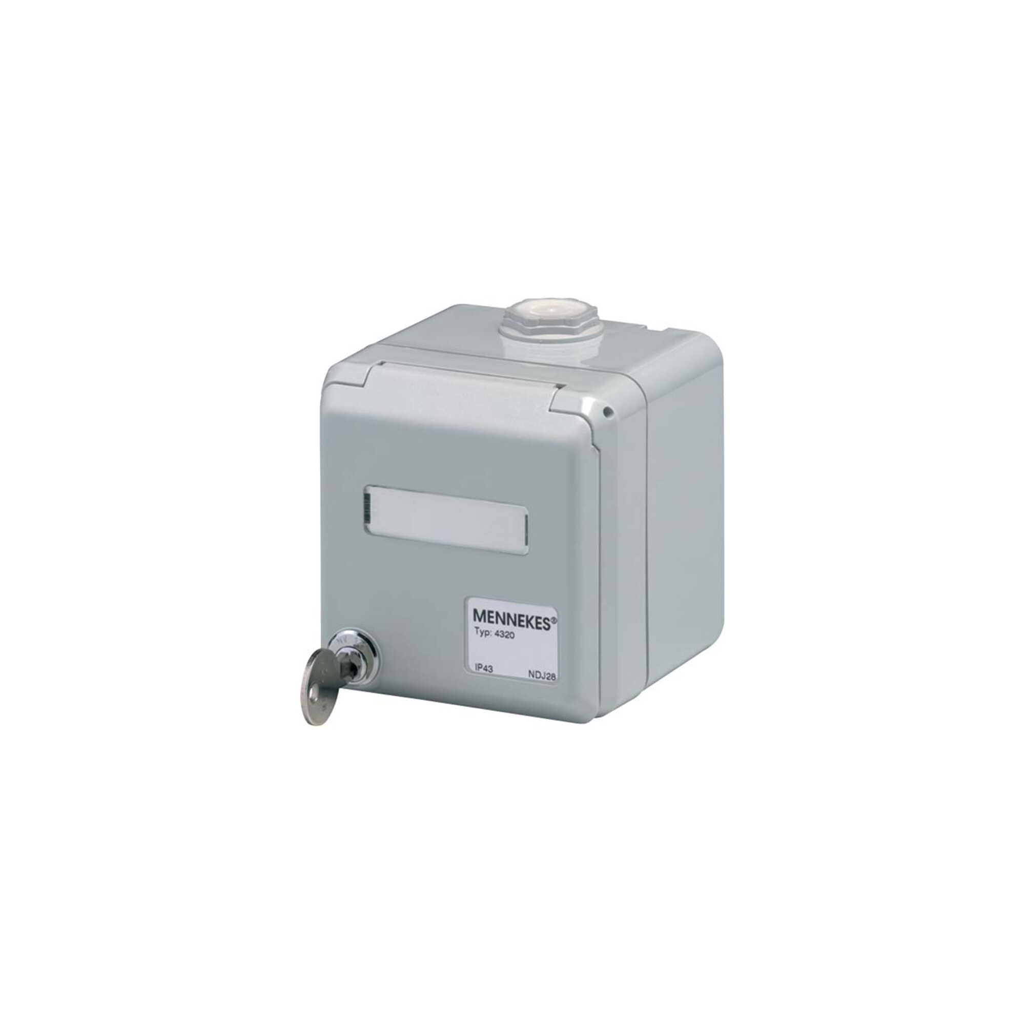 Mennekes Datendose Cepex lgr f. 2 Module 4375G
