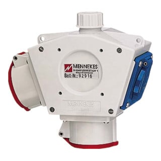 Mennekes DELTA-BOX 2xCEE16A5P,Schuko 92916