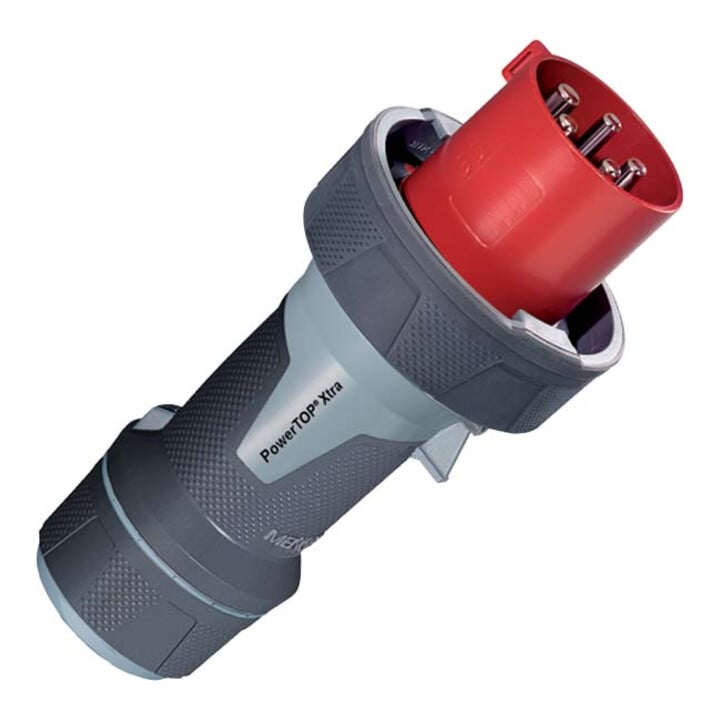 Mennekes Fiche PowerTOP 63A, 5p, 6h, 400V, Xtra 13212