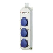 Mennekes Multiprise TL 3xSchuko avec pince 96700-1