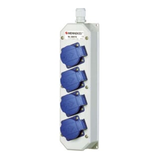 Mennekes Multiprise TL 4xSchuko, 30° inclinée 88678
