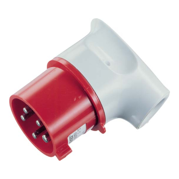 Mennekes Prise coudée 32A, 5p, 6h, 400V, IP44 3266