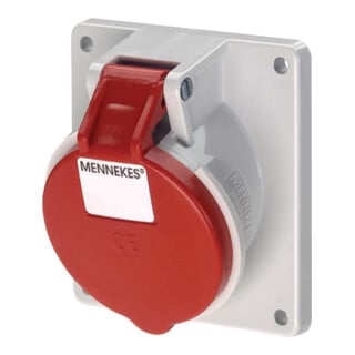 Mennekes Prise encastrable TwinContact 32A, 5p, 6h, 400V, IP44 1746