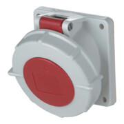 Mennekes Prise encastrable TwinContact 32A, 5p, 6h, 400V, IP67 1808-1