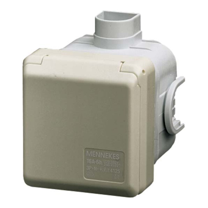 Mennekes Prise encastrée Cepex 16A, 3p, 6h, 230V, IP44 4122