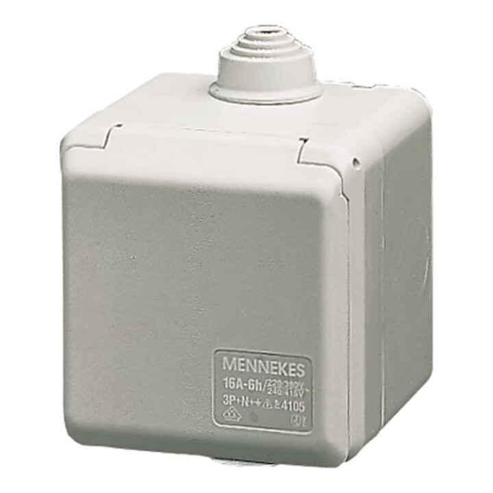 Mennekes Prise murale Cepex 16A, 3p, 6h, 230V, IP44 4102