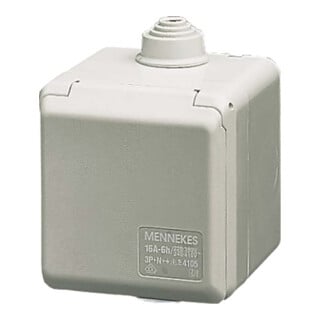 Mennekes Prise murale Cepex 16A, 5p, 6h, 400V, IP44 4105