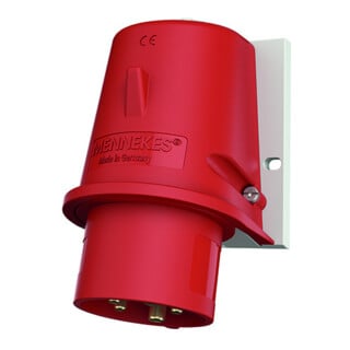 Mennekes Prise murale TA 32A, 5p, 6h, 400V, IP44 804