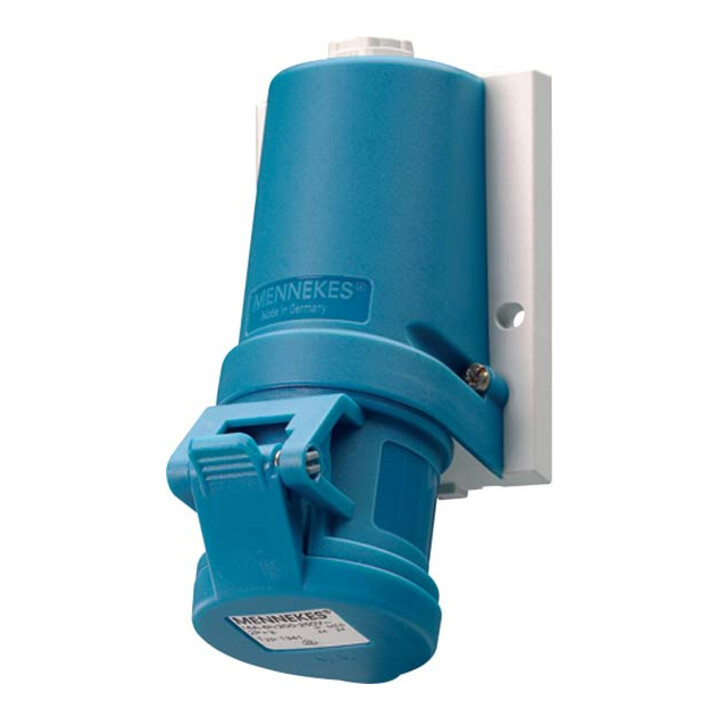 Mennekes Prise murale TwinCONTACT 16A, 3p, 6h, 230V, IP44 1341