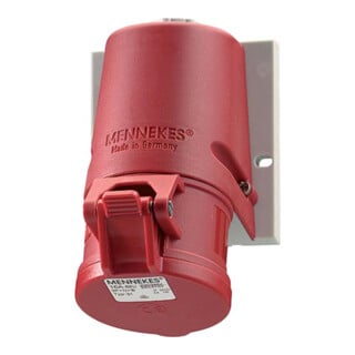 Mennekes Prise murale TwinCONTACT 32A, 5p, 6h, 400V, IP44 32