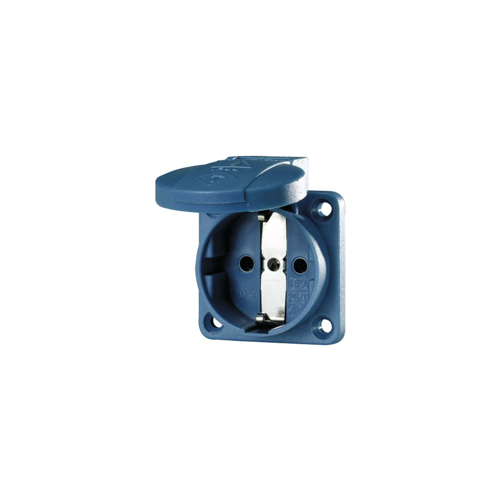 Mennekes Schuko-Anbau-Steckdose 16A,2p+E,230V,bl 11031