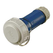 Mennekes Schuko-Kupplung 16A,2p+E,230V,bl DWD 10833-1