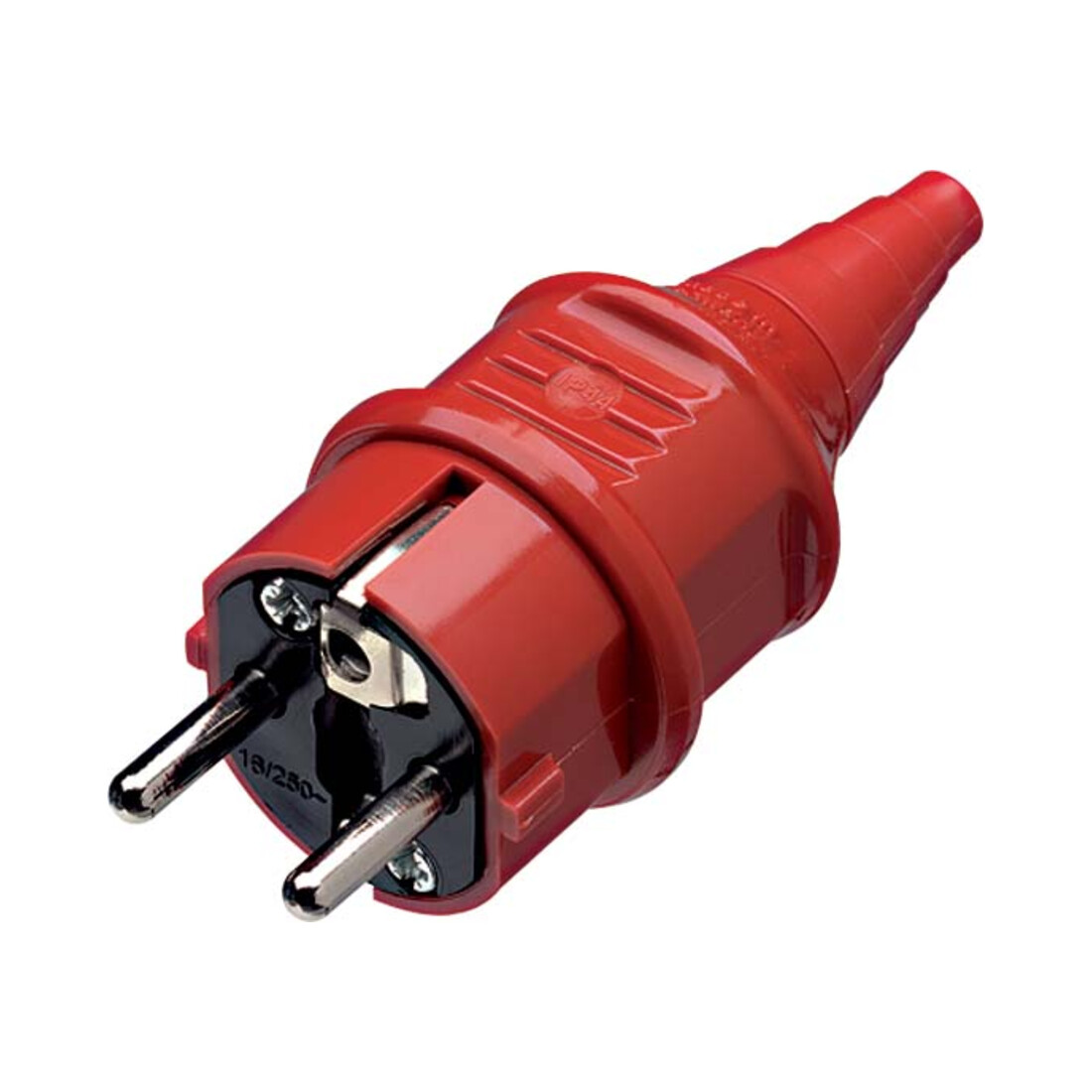 Mennekes Schuko-Stecker 16A, 2p+E, 230V, rt 10839