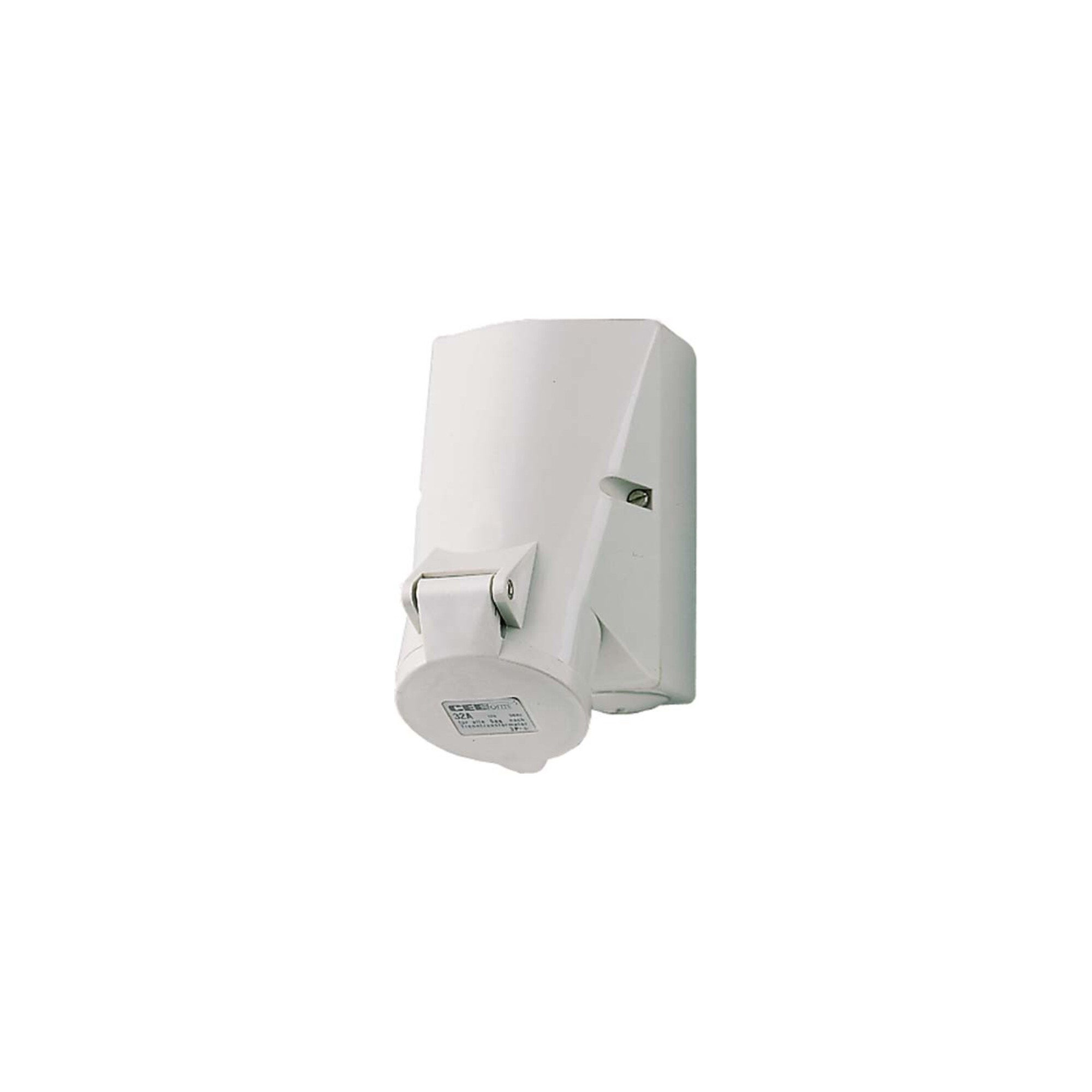 Mennekes Wanddose 32A,4p,1h,>50V,IP44 2983A