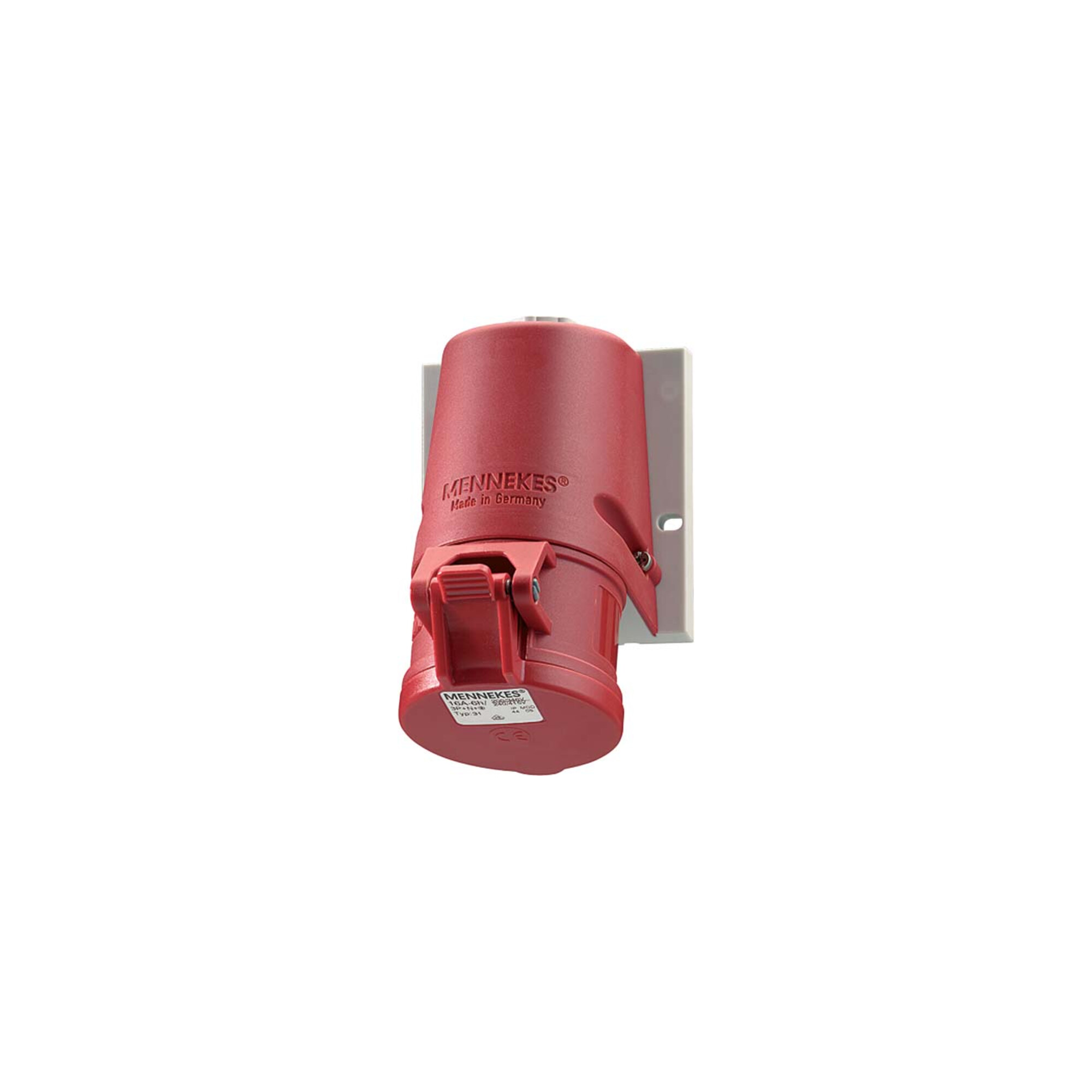 Mennekes TwinCONTACT32 Wanddose ,32 A ,5p ,6h ,400 V ,IP44, 32