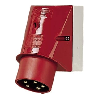 Mennekes Wandstecker 32A,5p,6h,400V,IP44 354