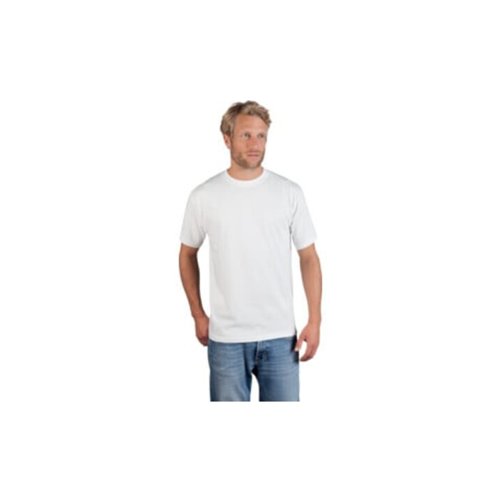 Men´s Premium T-Shirt Gr.XXL weiß 100 %CO PROMODORO
