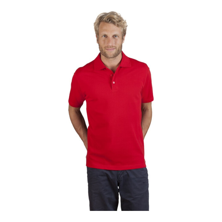 Men’s Superior Poloshirt Gr.L rot PROMODORO