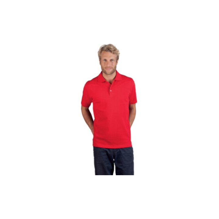 Men´s Superior Poloshirt Gr.M rot 100 %CO PROMODORO
