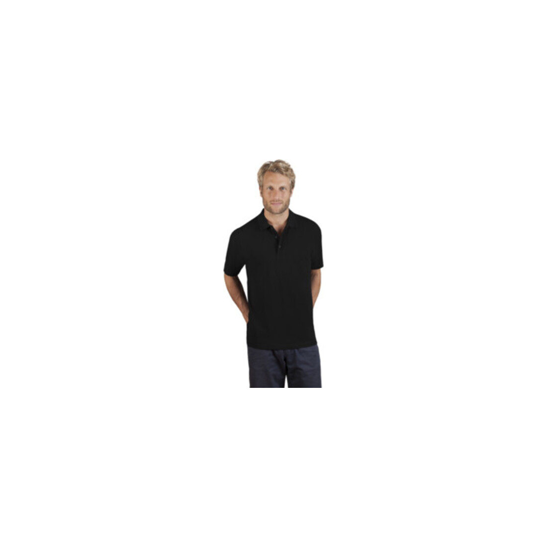 Promodoro Poloshirt schwarz