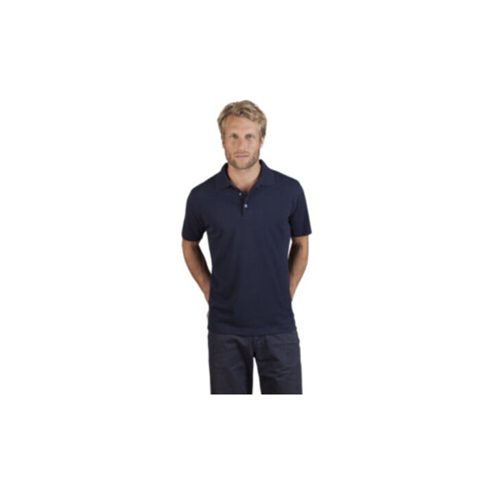 Men´s Superior Poloshirt Gr.XXL navy 100% CO PROMODORO