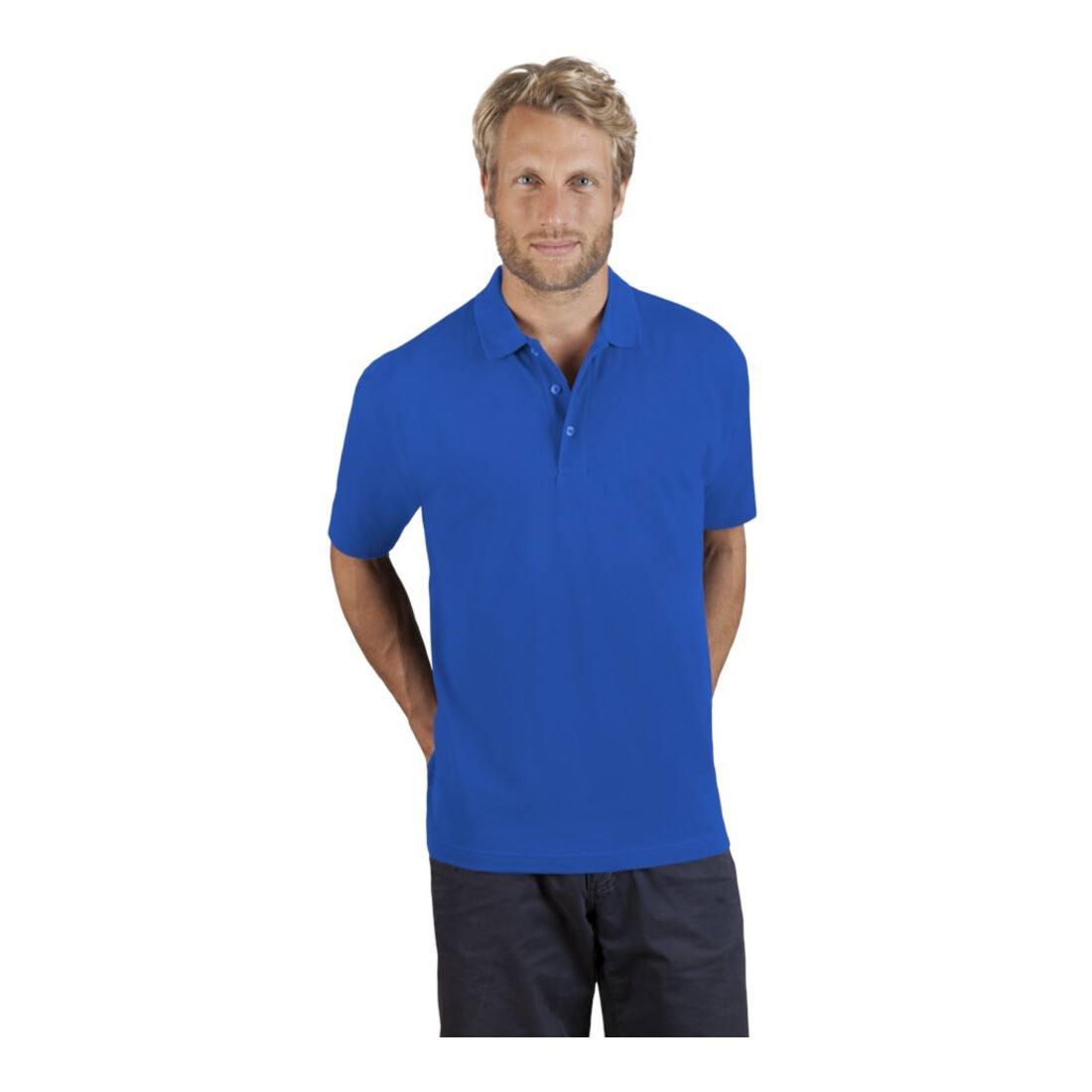 Men’s Superior Poloshirt Gr.XXL royal PROMODORO
