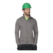 Men´s Sweatjacke Gr.M steel grey 100% CO Promodoro-1
