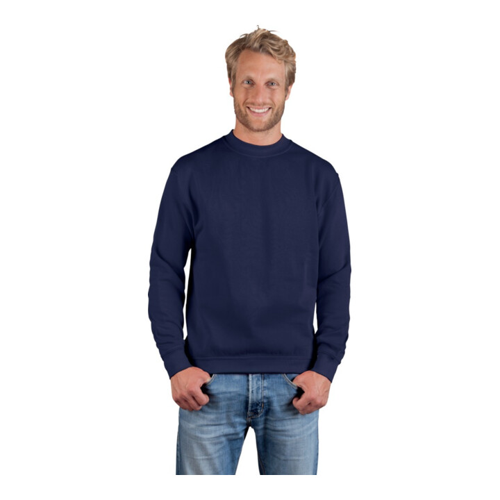 Men´s Sweatshirt 80/20 Gr.M navy PROMODORO