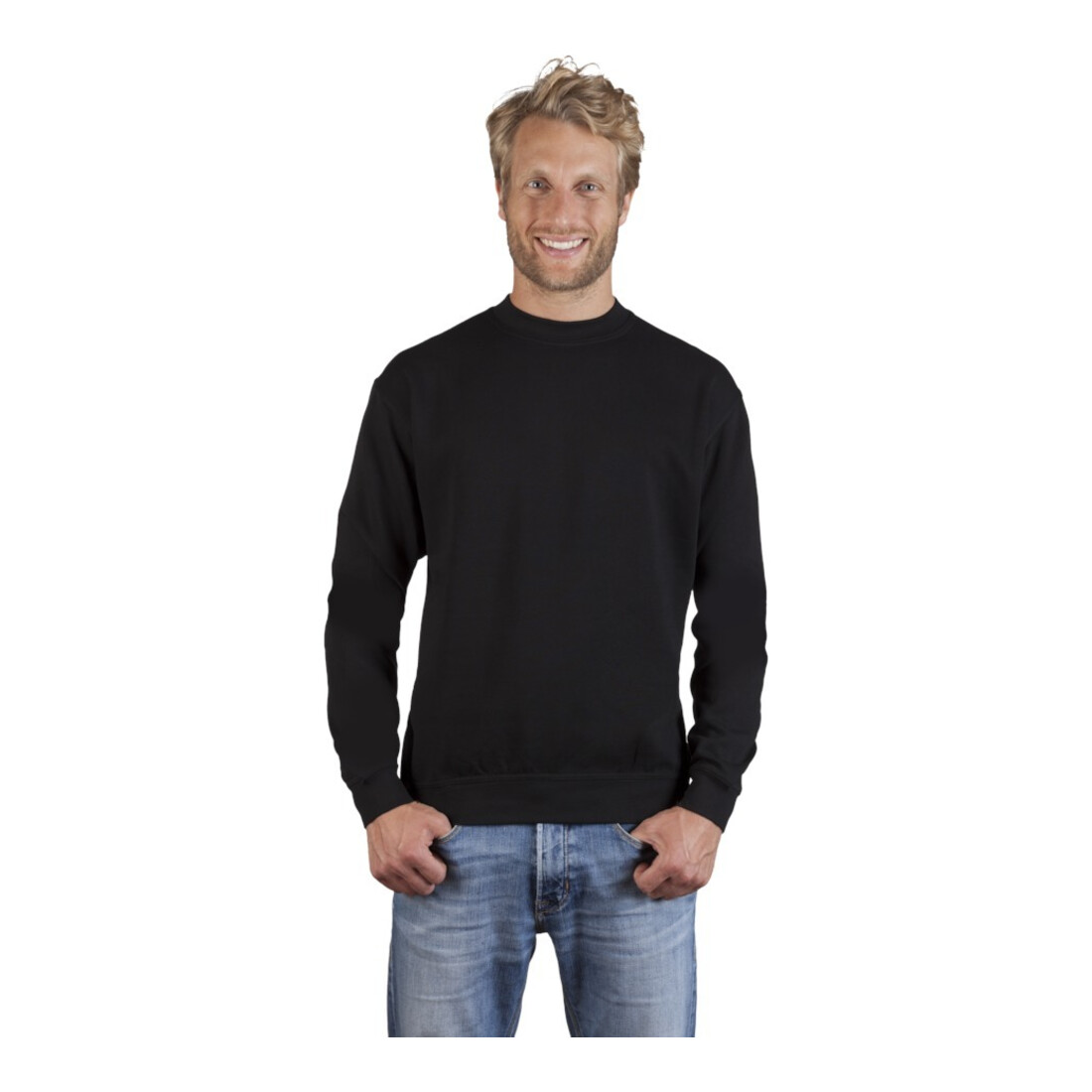 Men's Sweater 80/20 schwarz