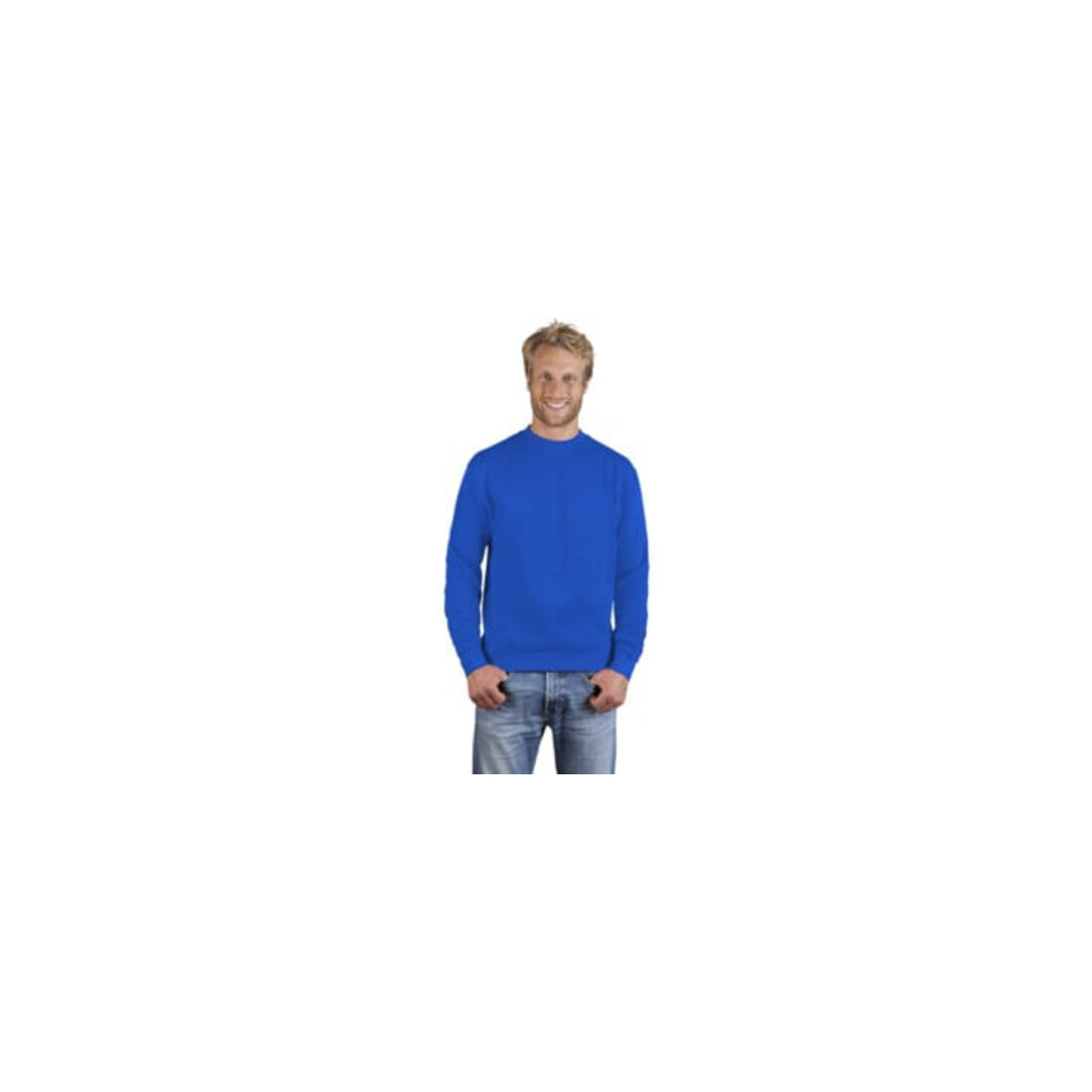 Promodoro Sweatshirt königsblau