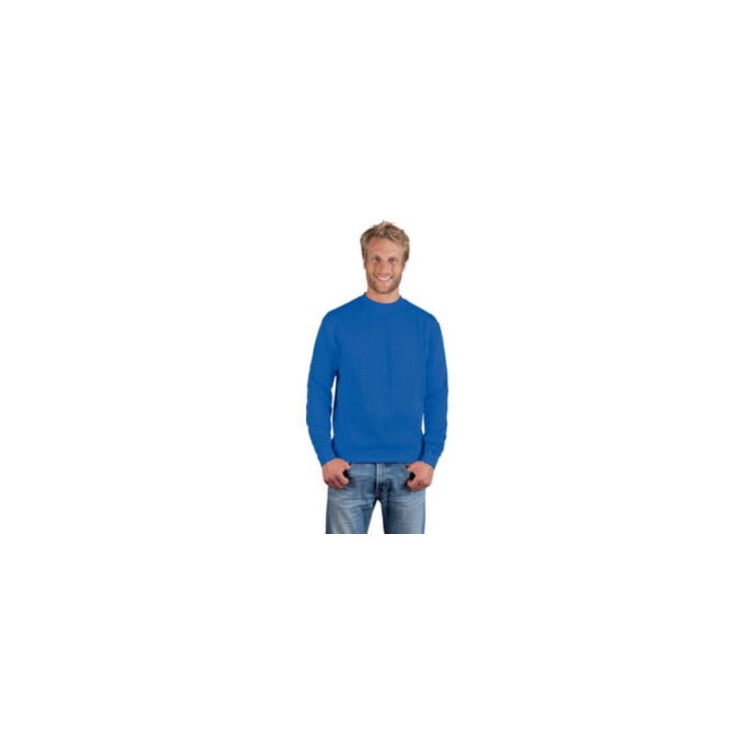 Promodoro Sweatshirt königsblau