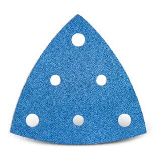 MENZER Klett-Schleifblätter 82mm K36 6-Loch VE 25
