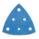 MENZER Klett-Schleifblätter 82mm K60 6-Loch Set 25 Stück