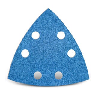 MENZER Klett-Schleifblätter 93mm K60 6-Loch Set 25 Stück