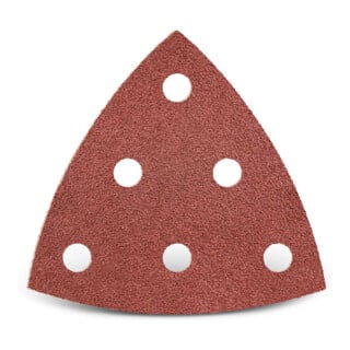 MENZER Klett-Schleifblätter 93mm K80 6-Loch Set 50 Stück