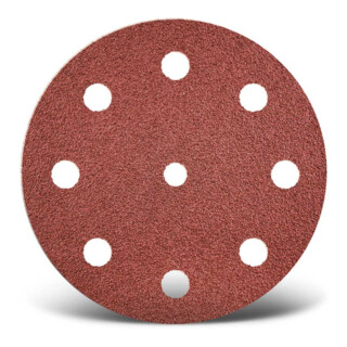 MENZER Klett-Schleifscheiben Ø 125 mm K24 9-Loch VE 25