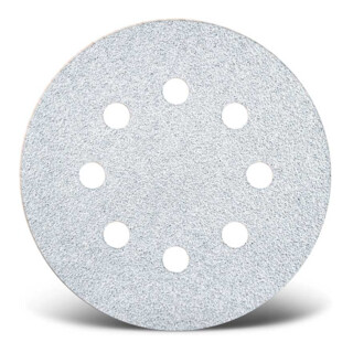 MENZER Klett-Schleifscheiben Ø 125 mm K40 8-Loch Set 50 Stück