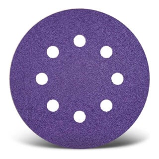 MENZER Klett-Schleifscheiben Ø 125 mm K80 8-Loch