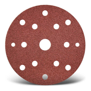 MENZER Klett-Schleifscheiben Ø 150 mm K24 15-Loch Set 25 Stück