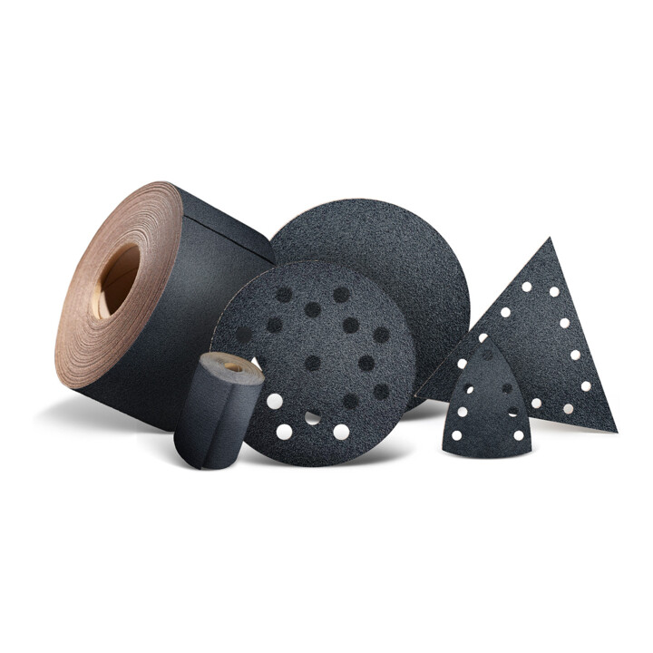 MENZER Klett-Schleifscheiben Ø 150 mm K36 9-Loch Set 25
