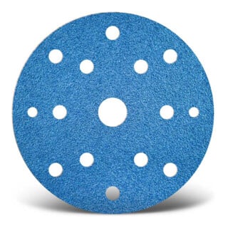 MENZER Klett-Schleifscheiben Ø 150 mm K80 15-Loch Set 25 Stück