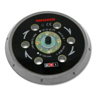 MENZER Multi-Loch-Schleifteller Ø 150 mm hard