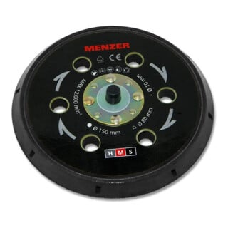 MENZER Multi-Loch-Schleifteller Ø 150 mm soft