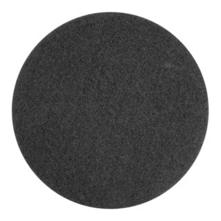 MENZER Normalpads Ø 330 mm 10 mm schwarz VE 10 für Einscheibenmaschinen