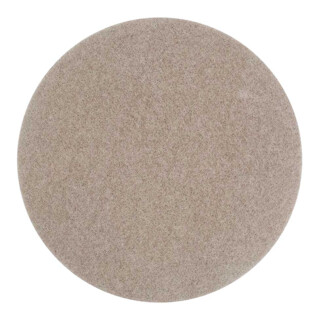MENZER Normalpads Ø 406 mm beige 10 mm für Einscheibenmaschinen VE 10