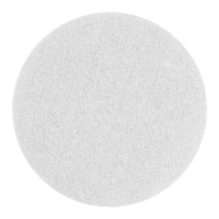 MENZER Normalpads Ø 406 mm weiß 10 mm für Einscheibenmaschinen VE 10