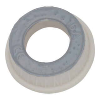Mersen D-Ring porte-fusible D II 16A gris 01652.016000